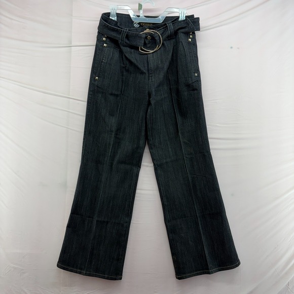 Rocawear Denim - Roca Wear Vintage Jeans Women 7‎ Black Embroidered Pockets Y2K Streetwear Baggy